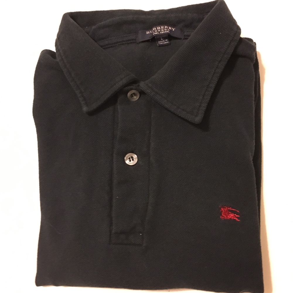 Burberry polo size L (Dark Navy)